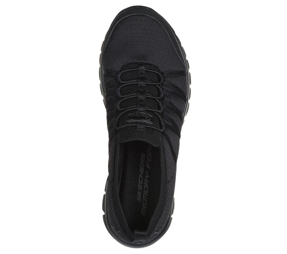 Women Skechers Graceful - Soft Soul Slip On Shoes Black  USA |  1782-CRFKQ