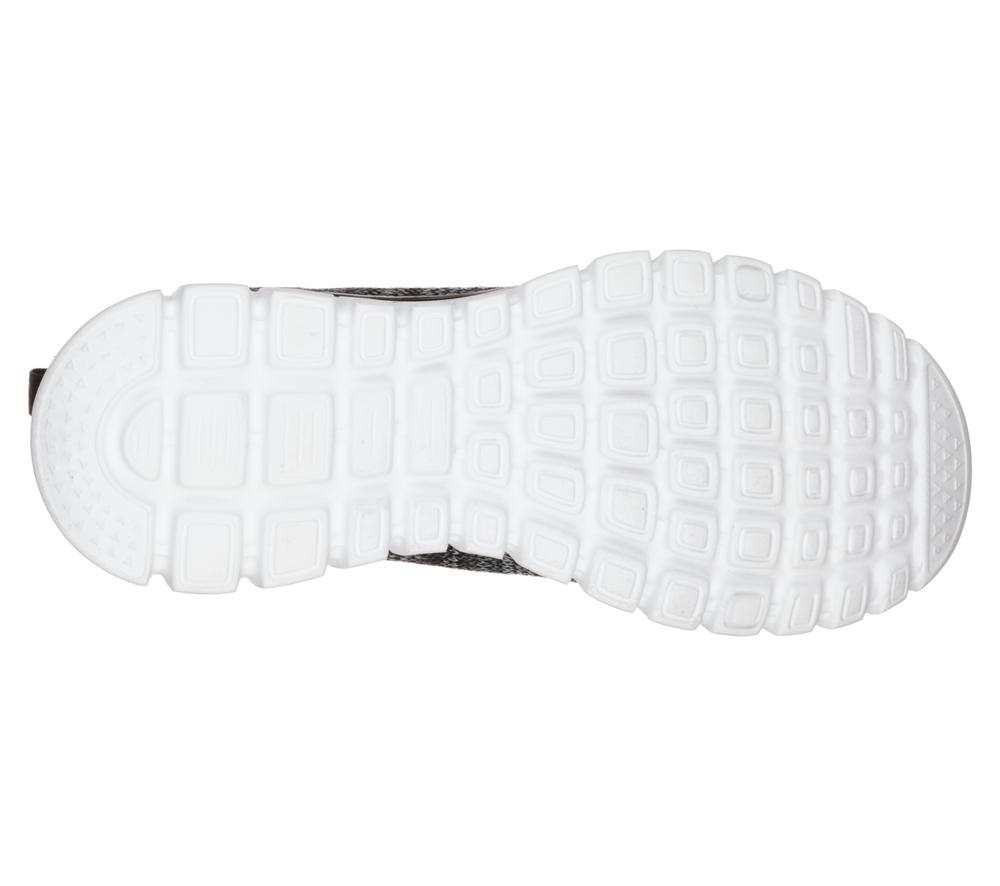 Women Skechers Graceful - Twisted Fortune Sneakers Black / White  USA |  7508-LMEFU
