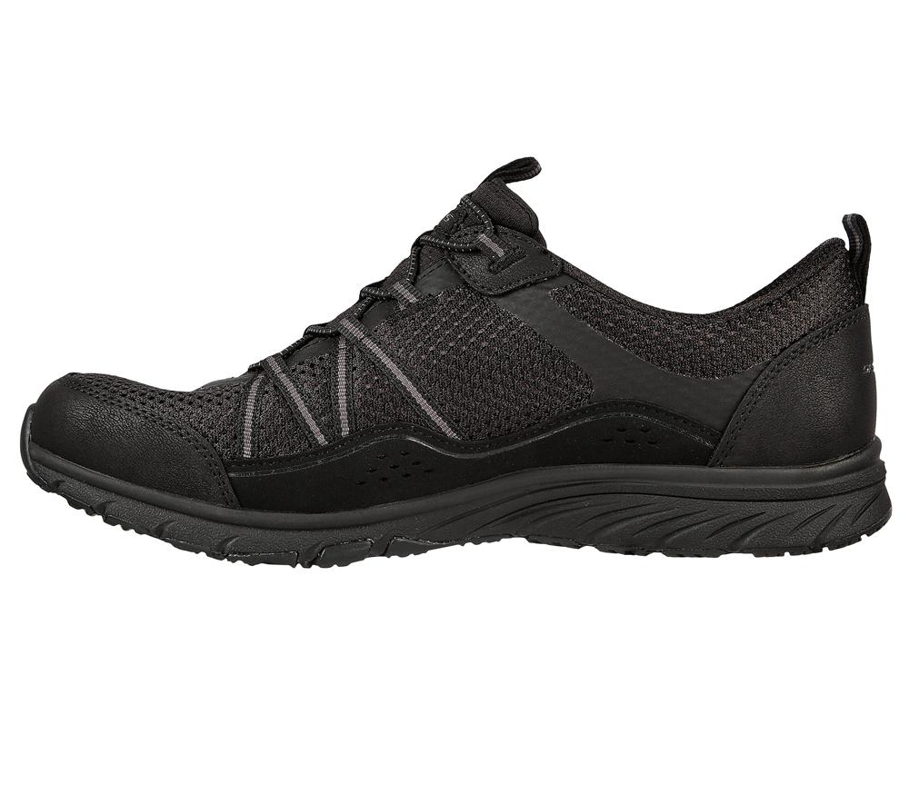 Women Skechers Gratis Sport Slip On Shoes Black  USA |  4289-DQTMR