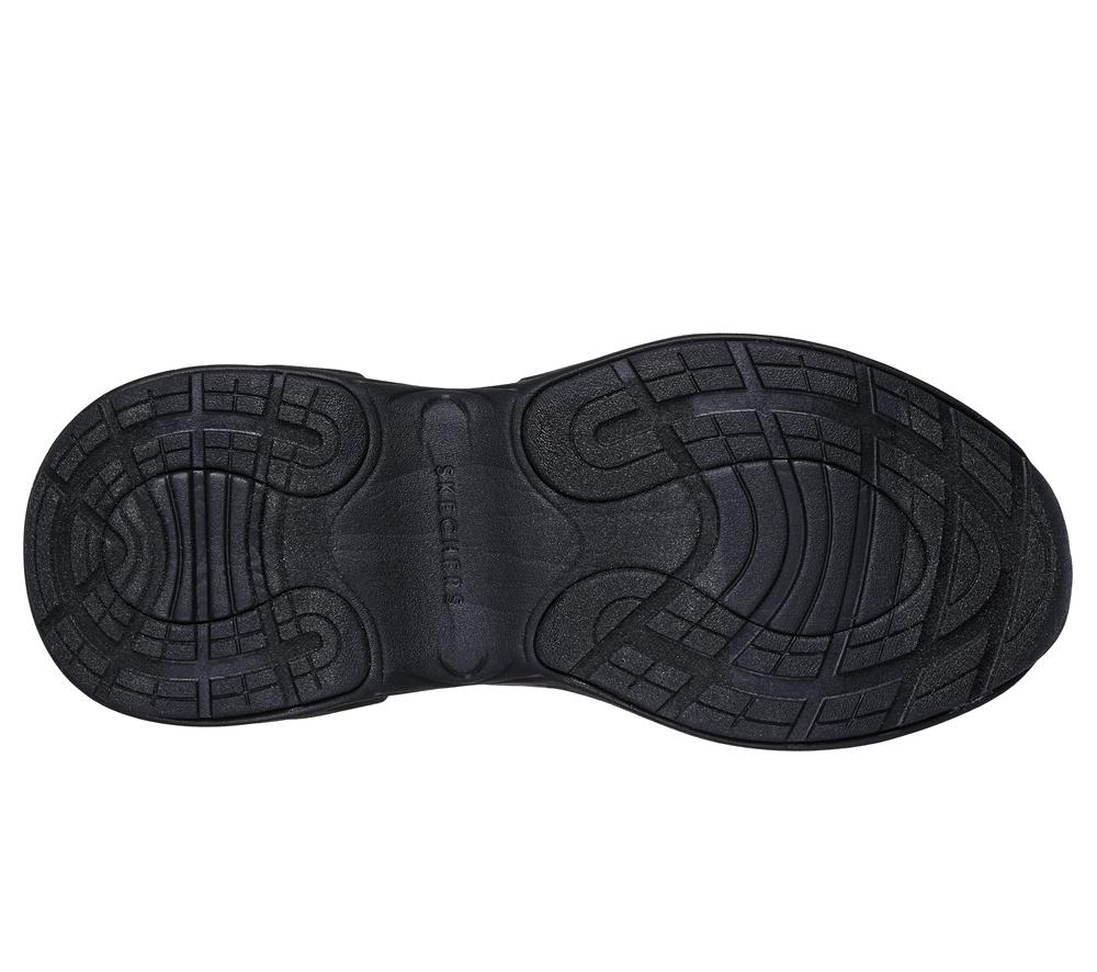 Women Skechers Hazel - Step N Flow Lace Up Shoes Black  USA |  9568-VWPTE