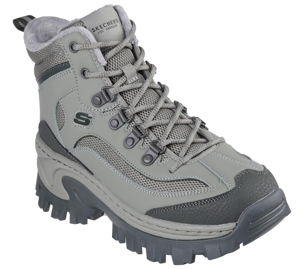 Women Skechers Hi Ryze - D'Liteful Vibes Boots Olive  USA |  4926-EZHSI