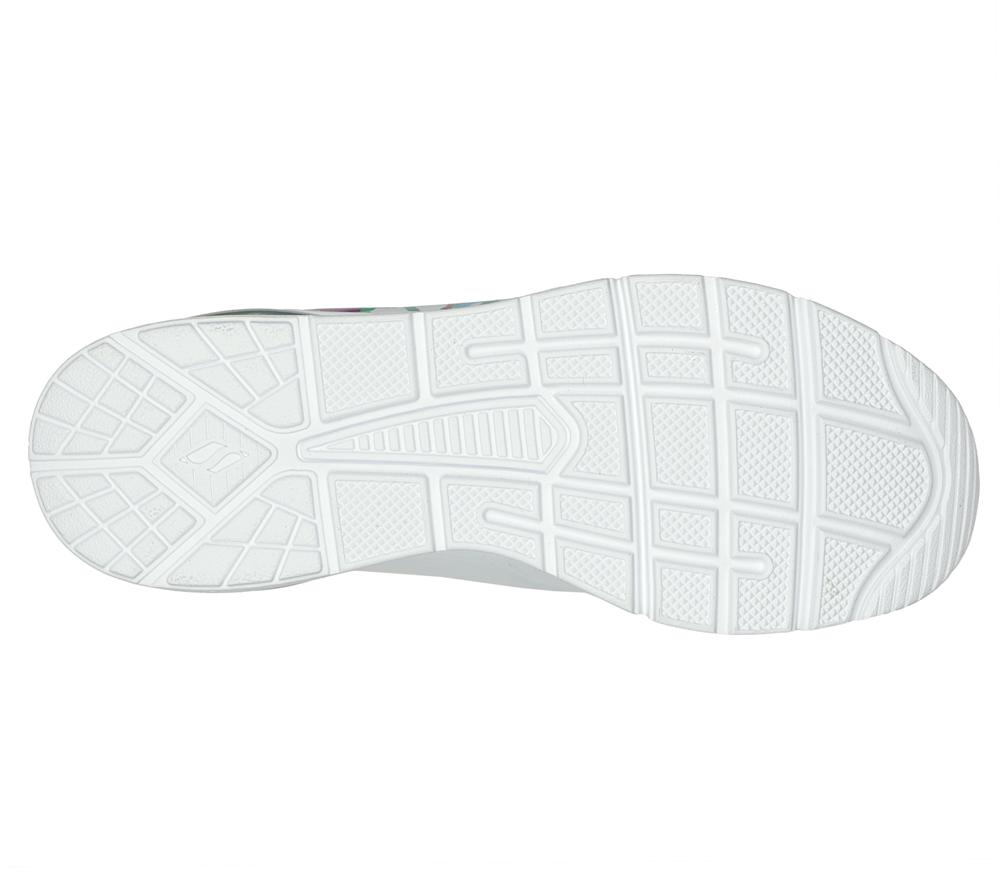 Women Skechers JGoldcrown: Uno 2 - Floating Love Wedges White  USA |  1943-NGZKB