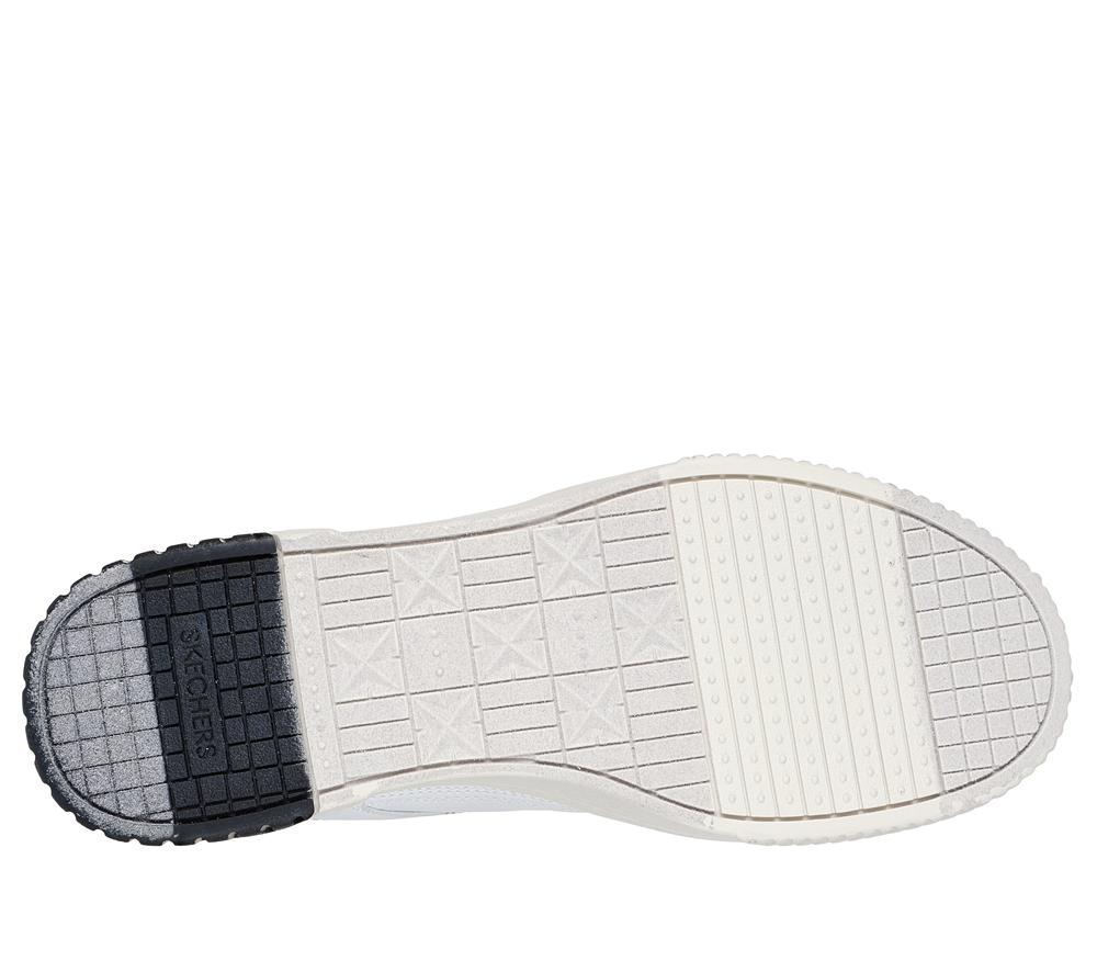 Women Skechers Jade - Best In Class Lace Up Shoes White / Black  USA |  6580-YZBEJ