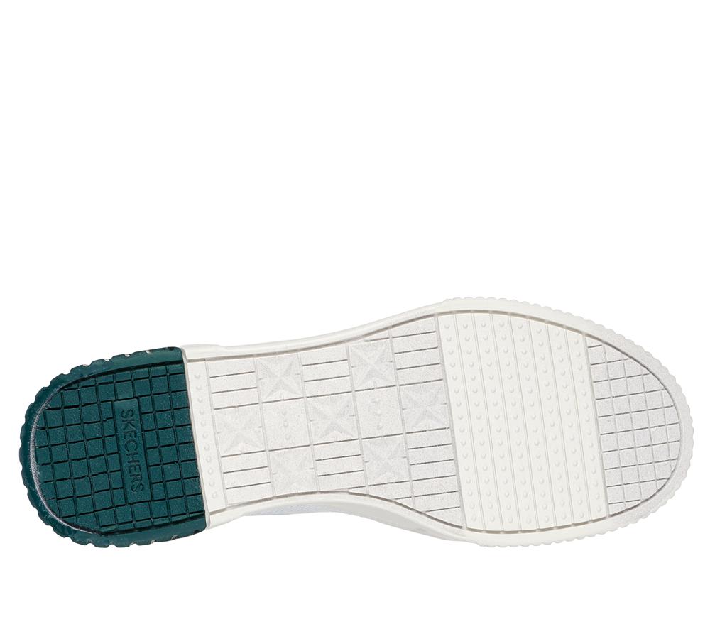 Women Skechers Jade - Best In Class Sneakers White / Green  USA |  1207-GHEBA