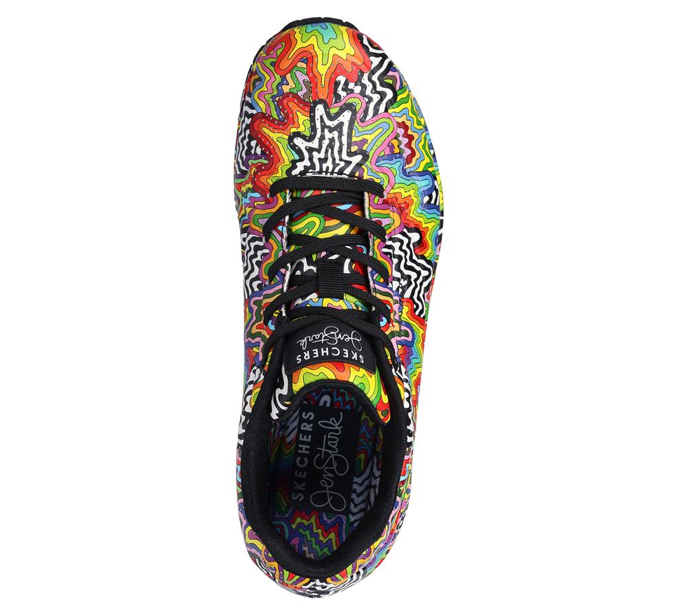 Women Skechers Jen Stark: Uno - Infinite Drip Lace Up Shoes Multicolor  USA |  8106-UIHDP
