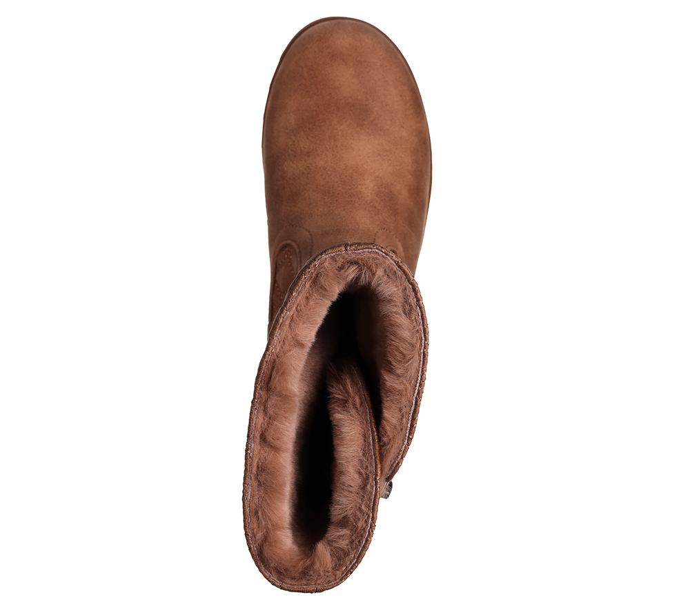 Women Skechers Keepsakes 2.0 - Morning Walks Boots Chestnut Brown  USA |  8719-UNTQV