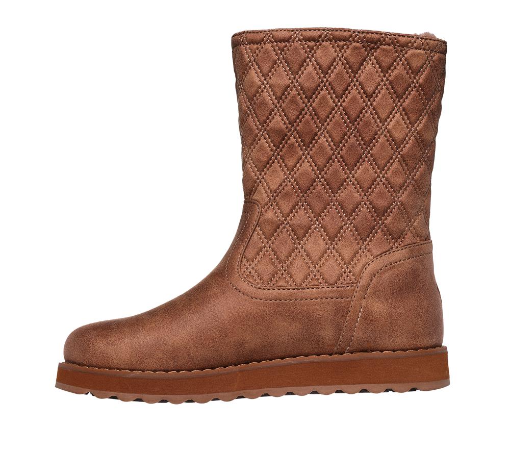 Women Skechers Keepsakes 2.0 - Morning Walks Boots Chestnut Brown  USA |  8719-UNTQV