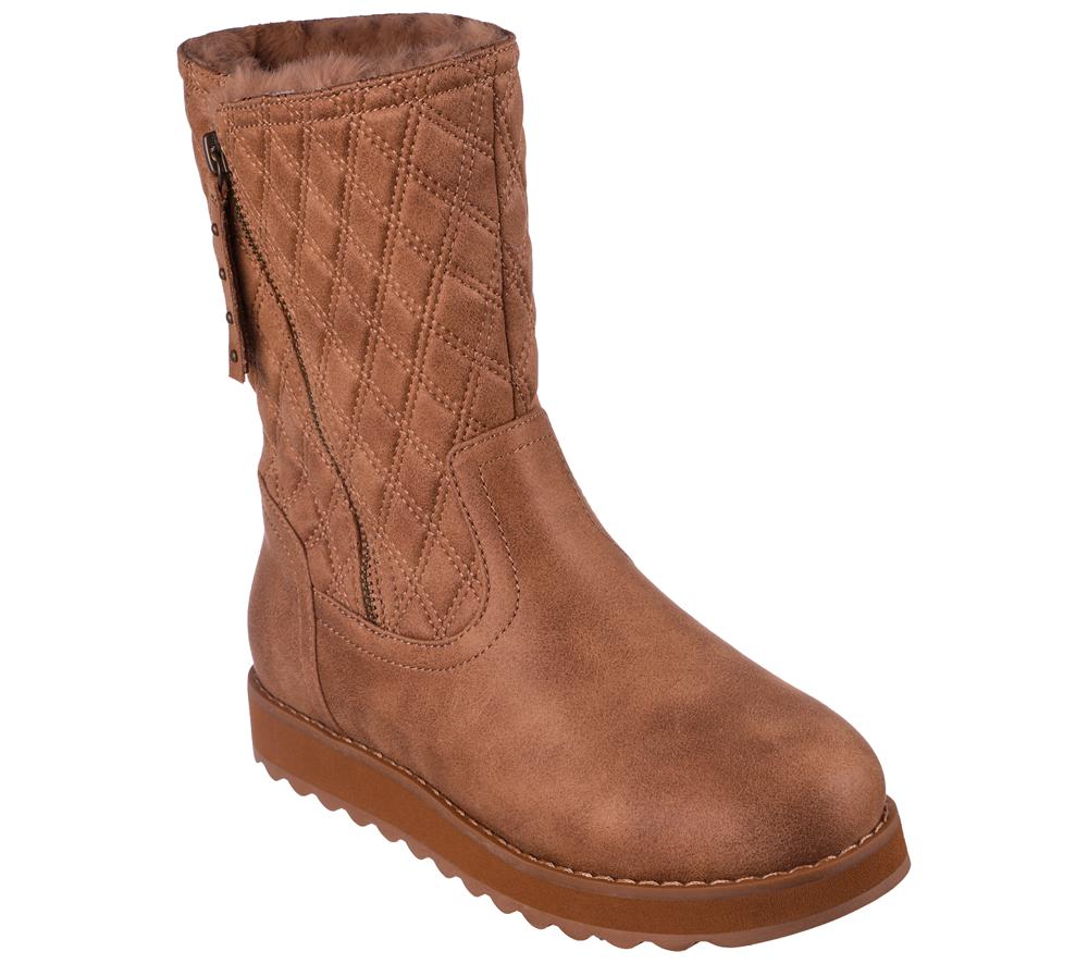 Women Skechers Keepsakes 2.0 - Morning Walks Boots Chestnut Brown  USA |  8719-UNTQV