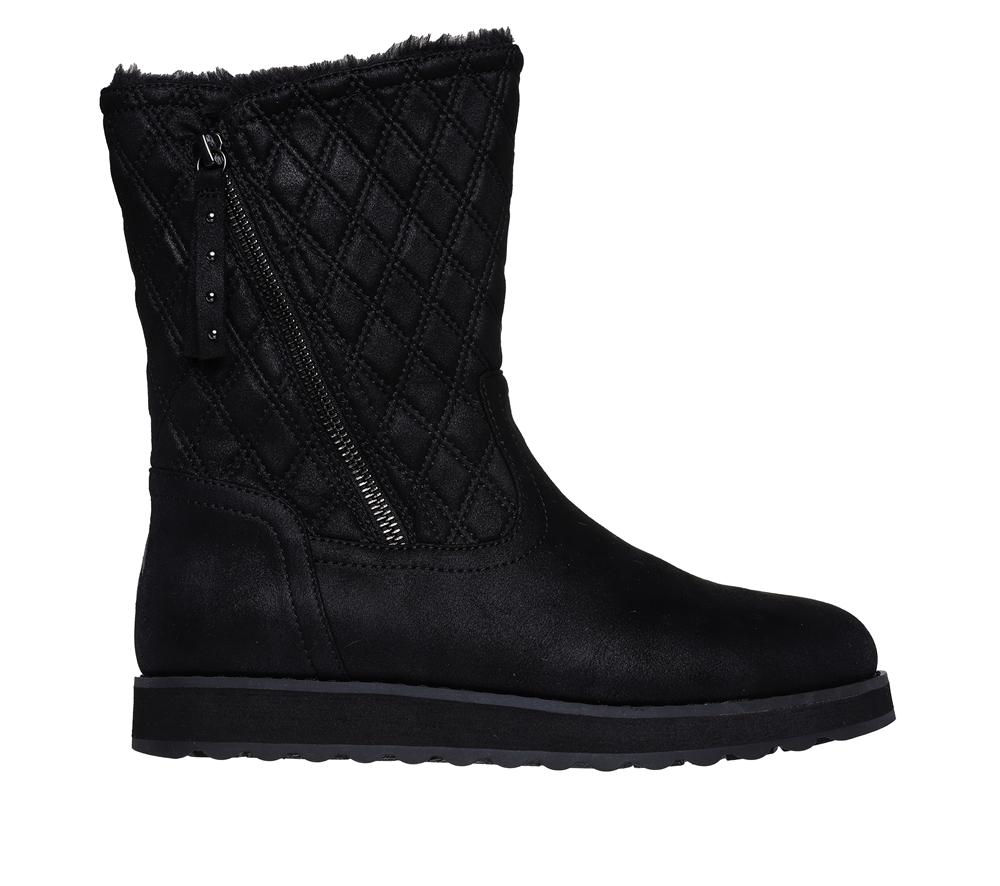 Women Skechers Keepsakes 2.0 - Morning Walks Boots Black  USA |  1678-OCDEW