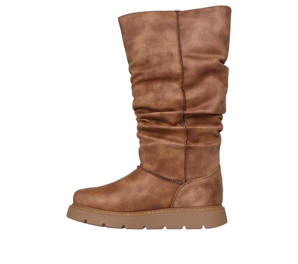 Women Skechers Keepsakes Lite - Freezing Point 2 Boots Chestnut Brown  USA |  5260-AISFQ