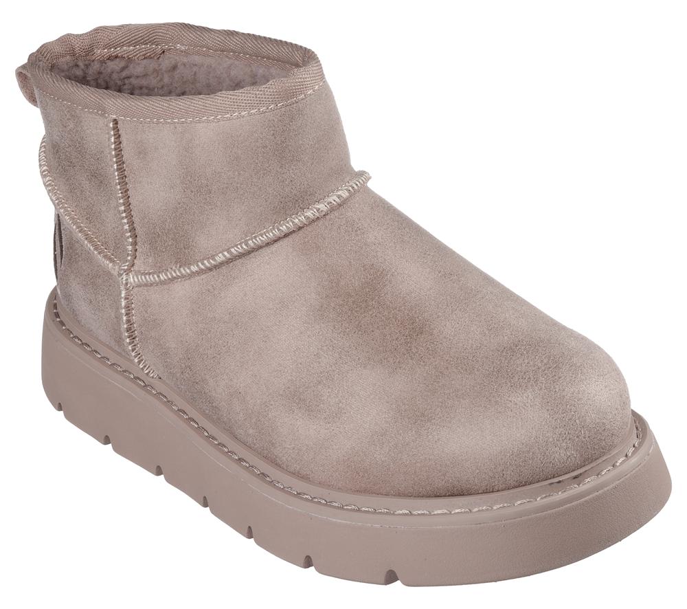 Women Skechers Keepsakes Lite - Snowbird Slip On Shoes Taupe Brown  USA |  6592-ZKTPA