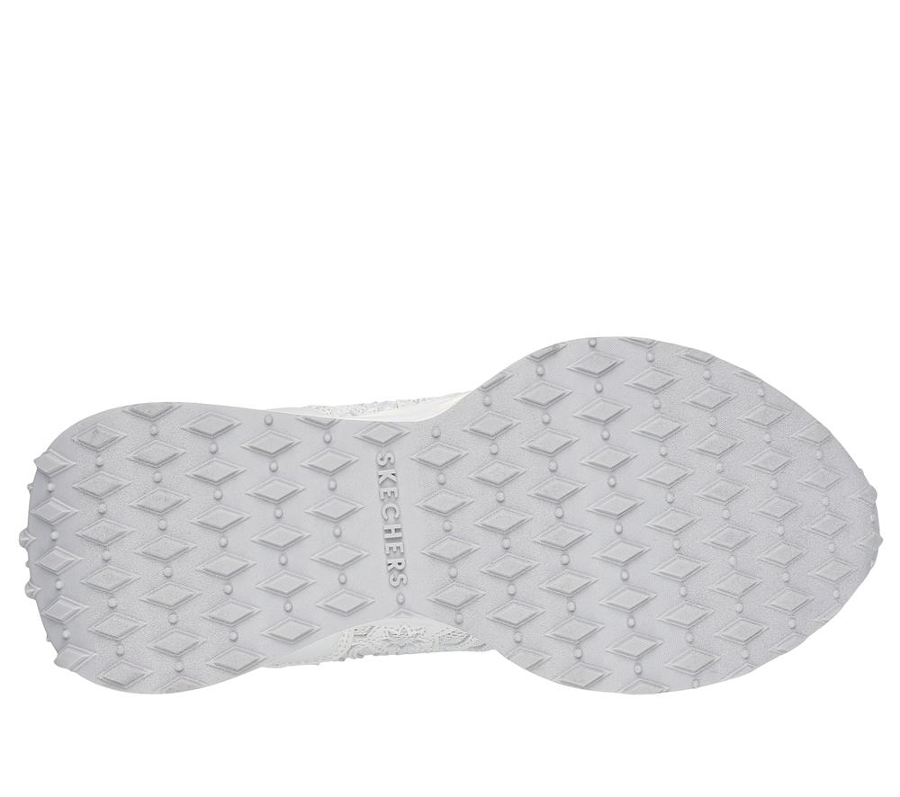 Women Skechers Lingo - Glam Central Lace Up Shoes White  USA |  8527-PYWAQ