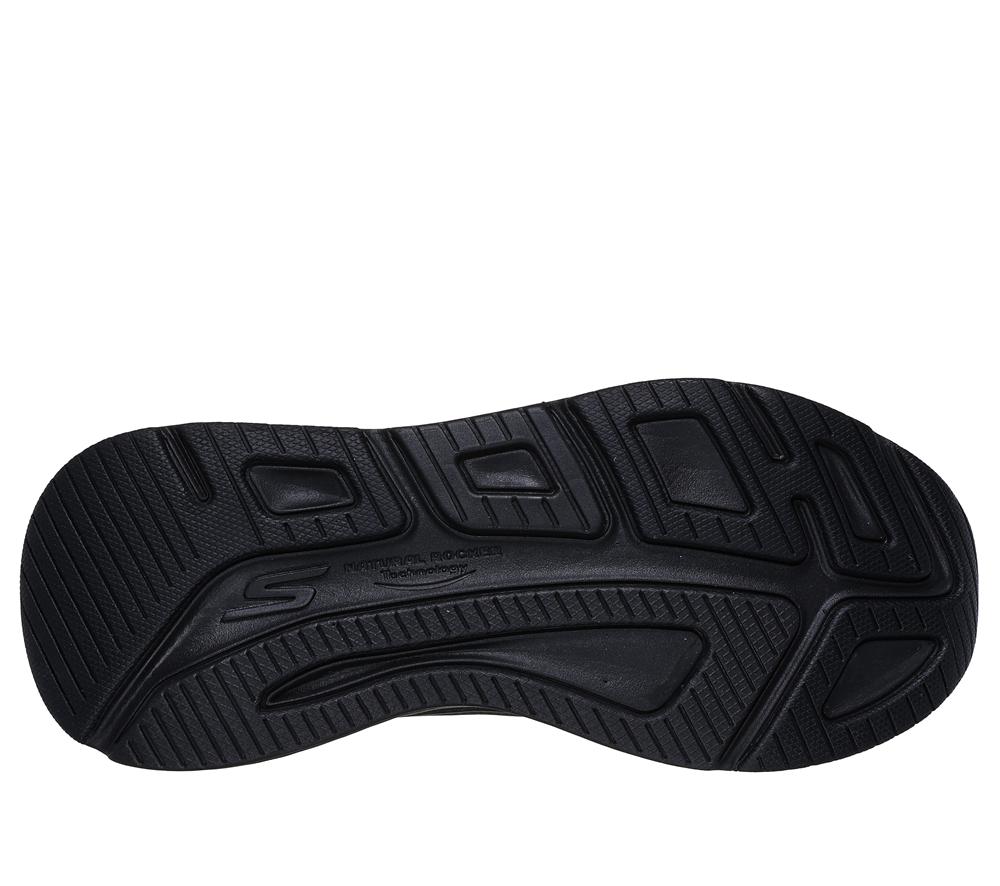Women Skechers Max Cushioning Elite 2.0 Lace Up Shoes Black  USA |  8076-PVLGN