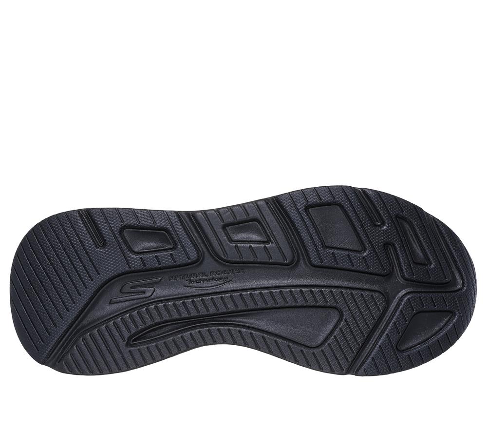 Women Skechers Max Cushioning Elite 2.0 - Enhanced Lace Up Shoes Black  USA |  1582-NWPQJ