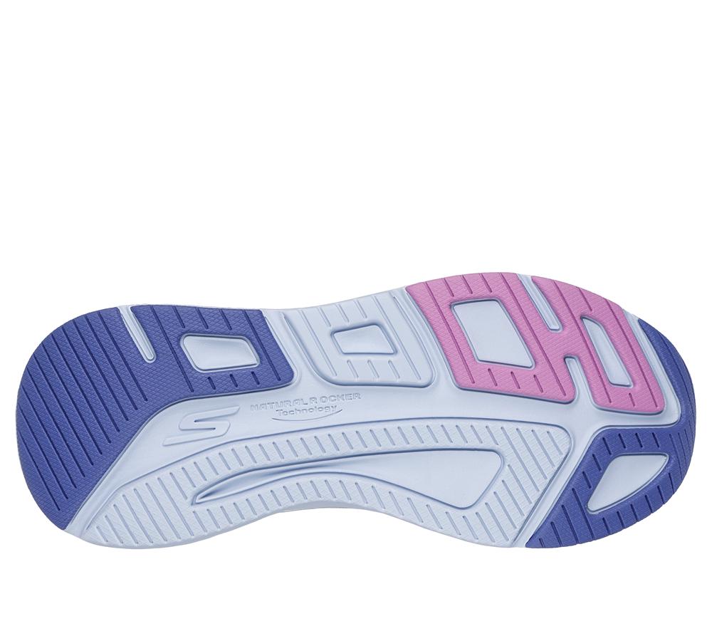 Women Skechers Max Cushioning Elite 2.0 - Levitate Lace Up Shoes Lavender Purple  USA |  2598-AGKUR