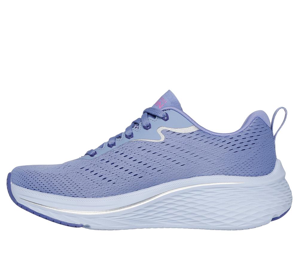 Women Skechers Max Cushioning Elite 2.0 - Levitate Lace Up Shoes Lavender Purple  USA |  2598-AGKUR