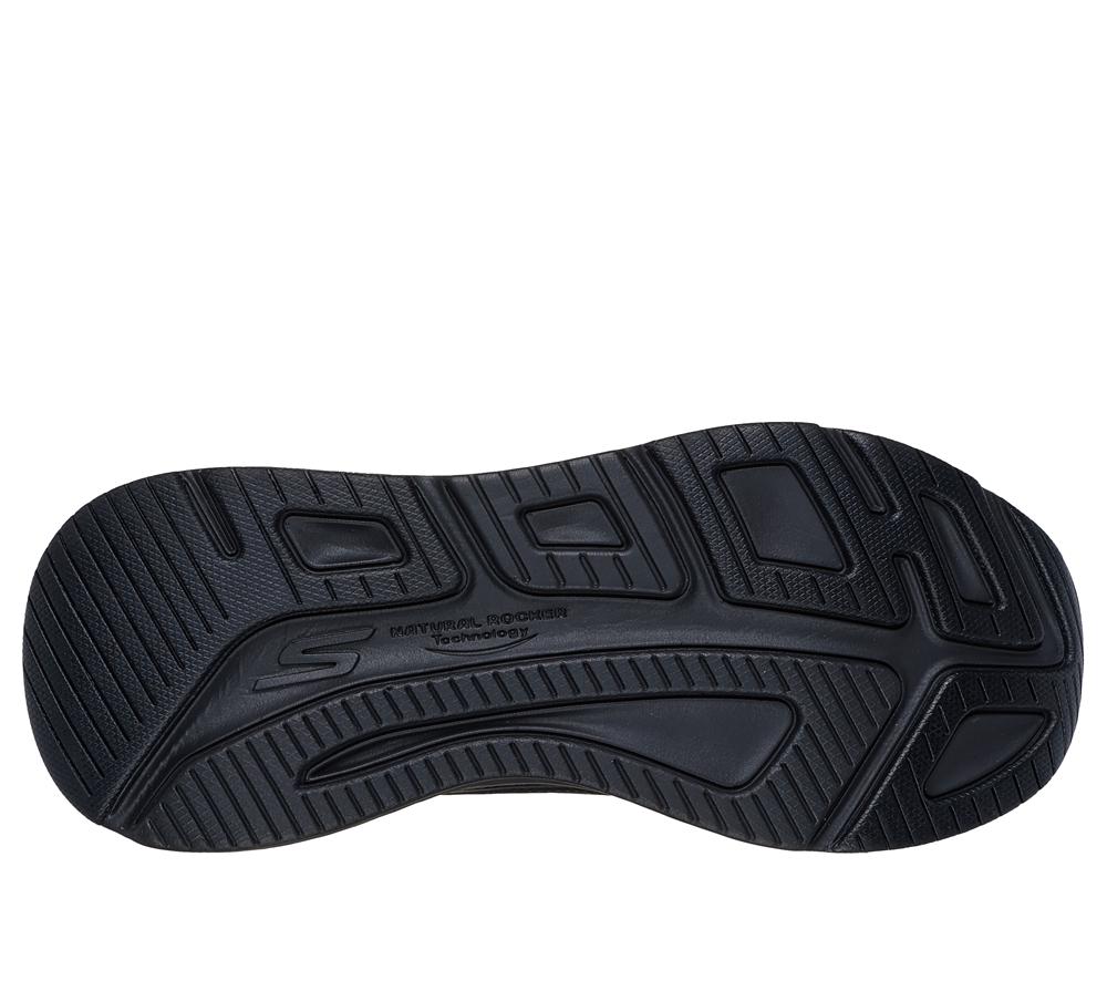 Women Skechers Max Cushioning Elite 2.0 - Bridgeport Lace Up Shoes Black  USA |  2461-BCNJO