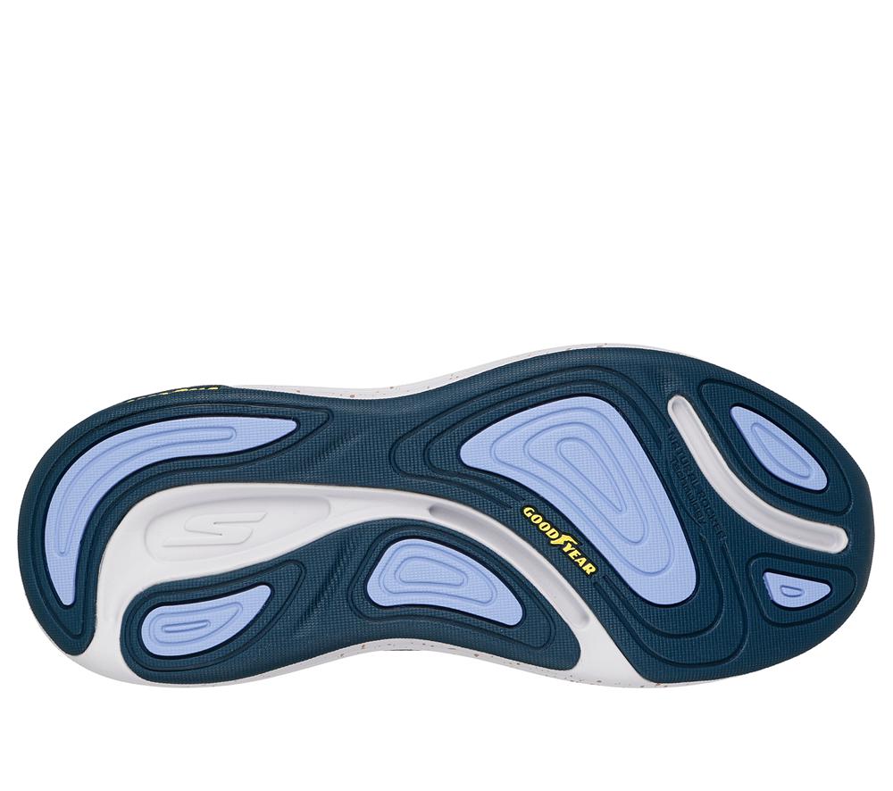 Women Skechers Max Cushioning Suspension - Terrace Sneakers Navy / Teal  USA |  3507-QDVLB