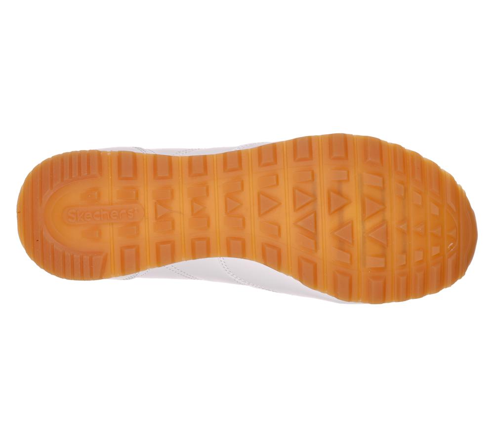 Women Skechers OG 85 - Old School Cool Lace Up Shoes White  USA |  3074-WVGCX