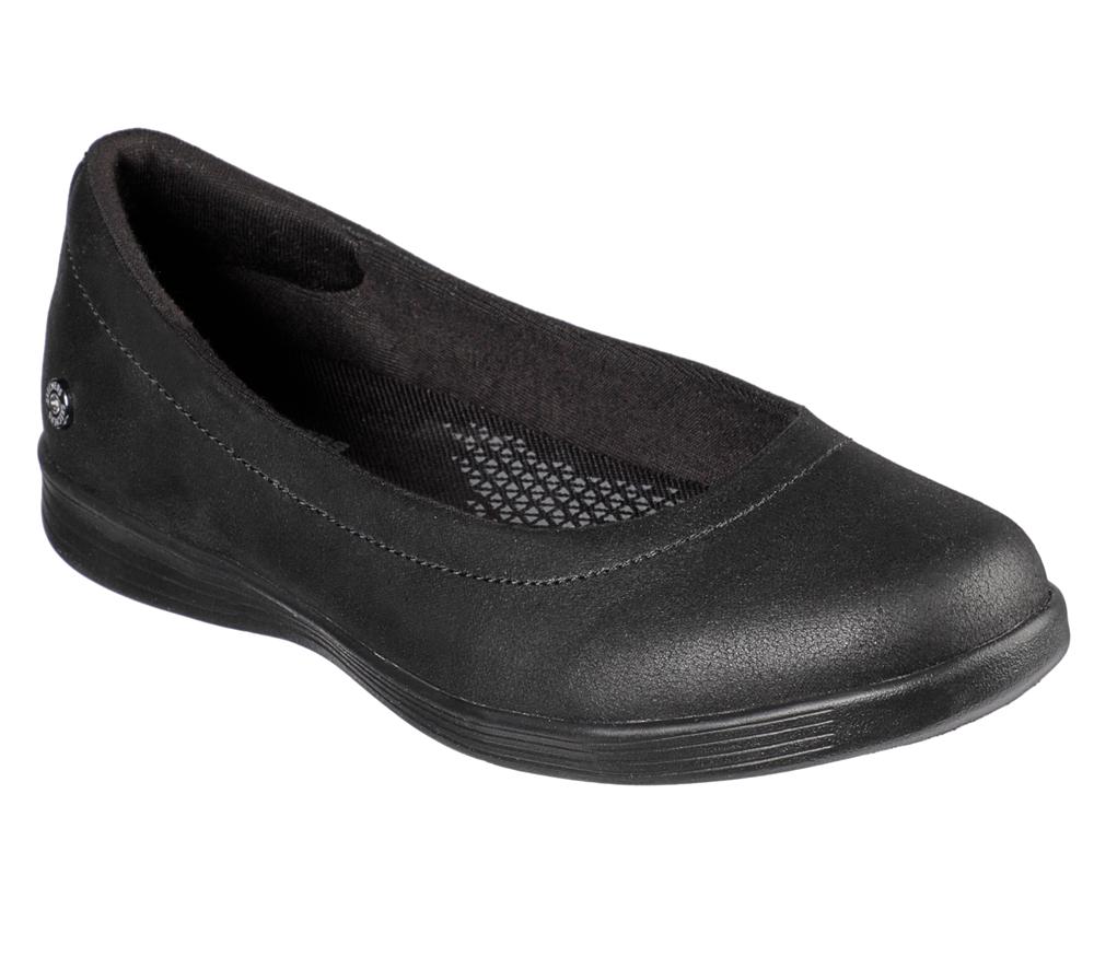 Women Skechers On the GO Dreamy - Nightout Flat Shoes Black  USA |  8934-PSCFZ
