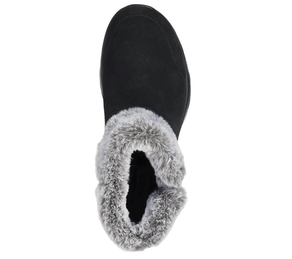 Women Skechers On the GO Joy - Savvy Boots Black / Grey  USA |  9782-AIUGB