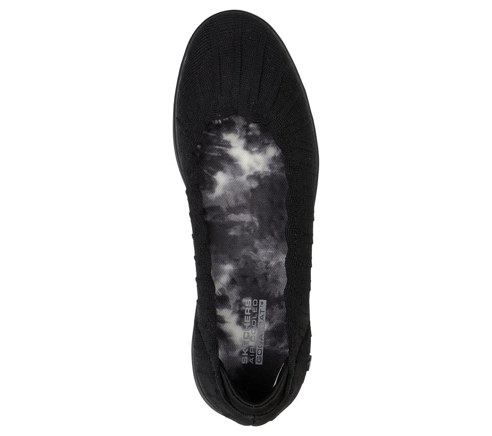 Women Skechers On-the-GO Dreamy - Groovee Gal Slip On Shoes Black  USA |  3294-PWYJT