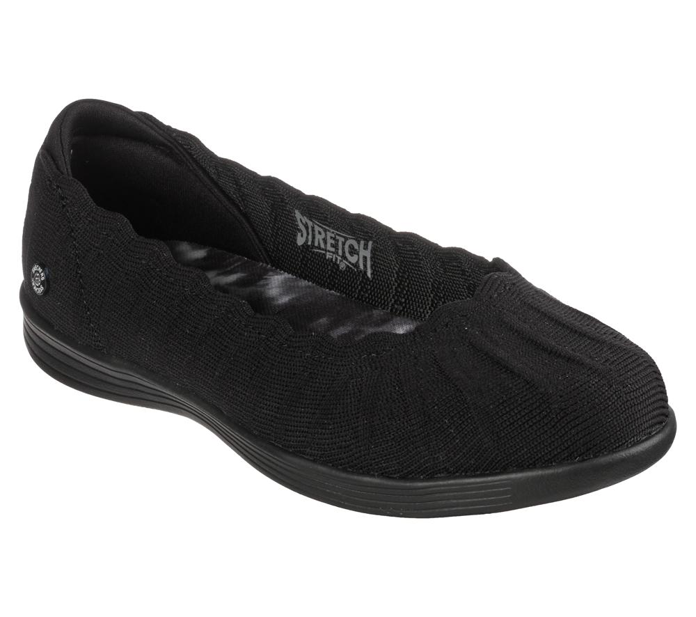 Women Skechers On-the-GO Dreamy - Groovee Gal Slip On Shoes Black  USA |  3294-PWYJT