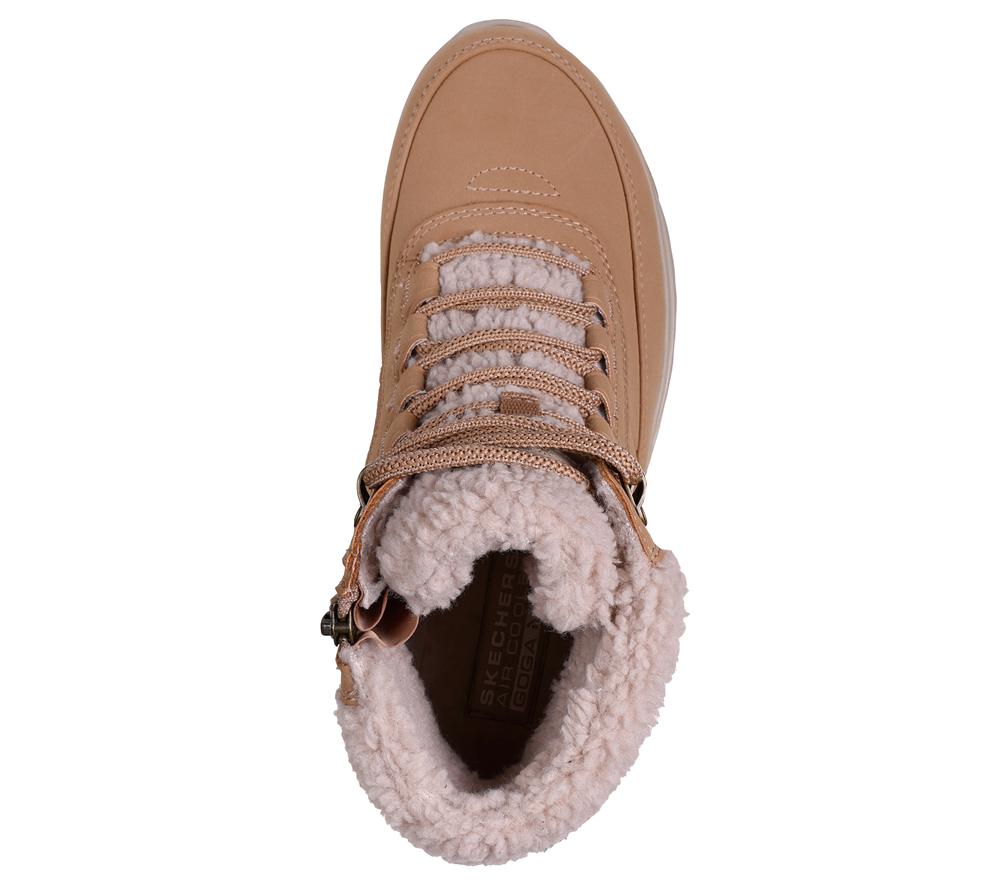 Women Skechers On-the-GO Stellar - Alpine Adventure Boots Chestnut Brown  USA |  5892-CXHGK