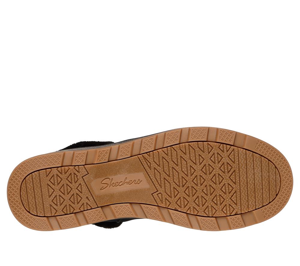 Women Skechers Park City Boots Black  USA |  4863-GWUDO