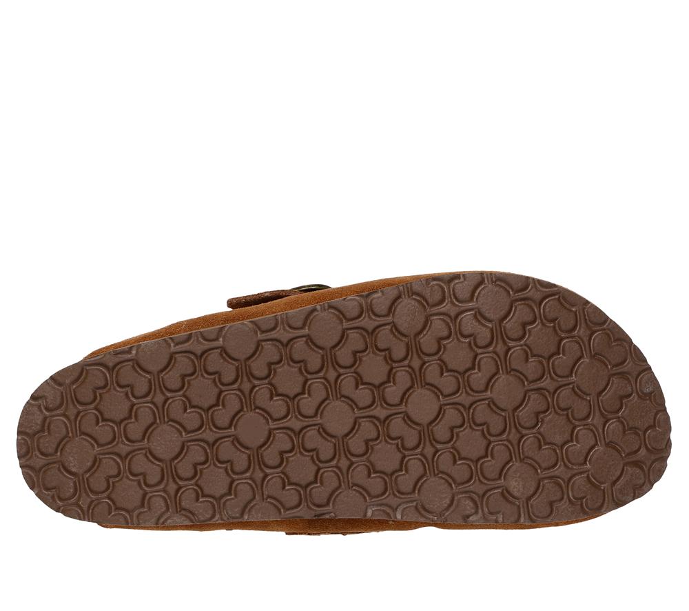 Women Skechers Relaxed Fit: Arch Fit Granola - Restful Nights Sandals Chestnut Brown  USA |  7461-BCEFO
