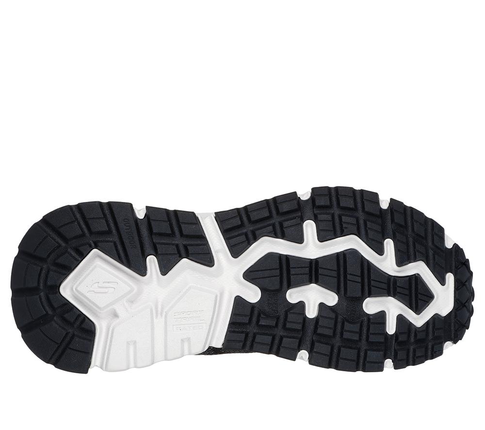 Women Skechers Relaxed Fit: D'Lux Journey - Marigold Lace Up Shoes Black / Grey  USA |  1762-LFEAY