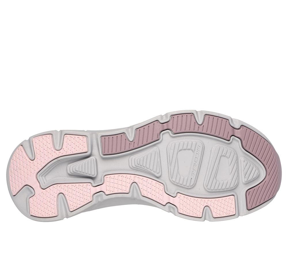 Women Skechers Relaxed Fit: D'Lux Walker 2.0 - Bold State Slip On Shoes Mauve Purple  USA |  4023-CILOY