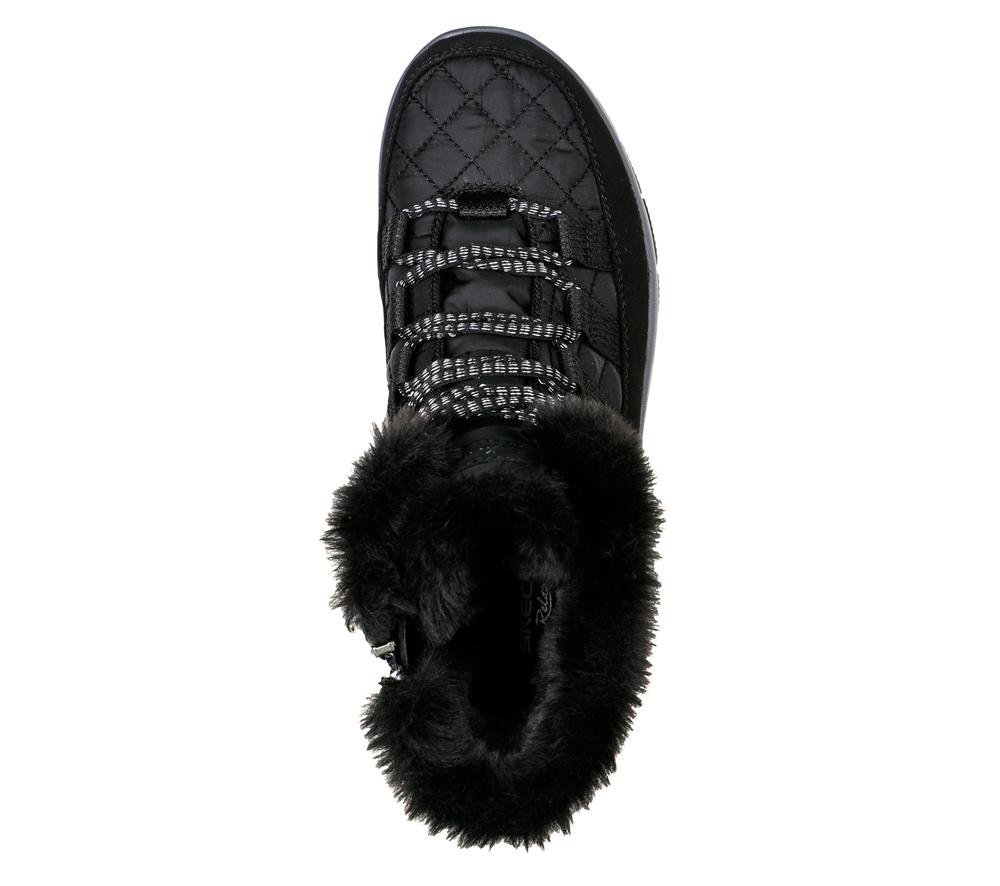 Women Skechers Relaxed Fit: Easy Going - Moro Street Boots Black  USA |  3645-XTSFI