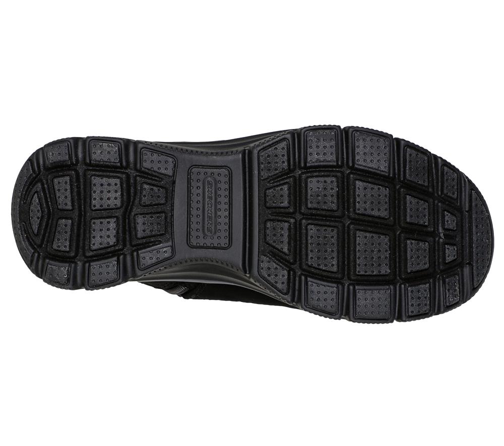 Women Skechers Relaxed Fit: Easy Going - Moro Street Boots Black  USA |  3645-XTSFI