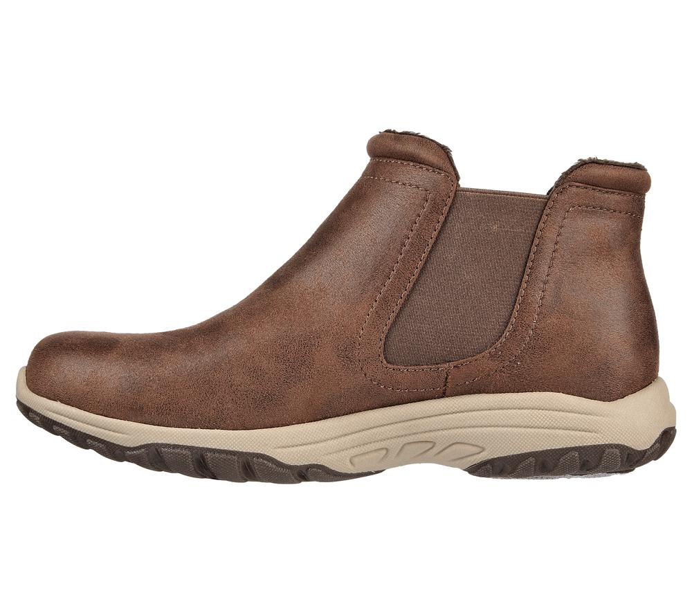 Women Skechers Relaxed Fit: Reggae Fest 2.0 - New Yorker Boots Chocolate Brown  USA |  0298-YJRLS