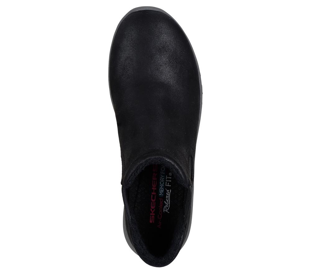 Women Skechers Relaxed Fit: Reggae Fest 2.0 - New Yorker Boots Black  USA |  2035-PWQHJ