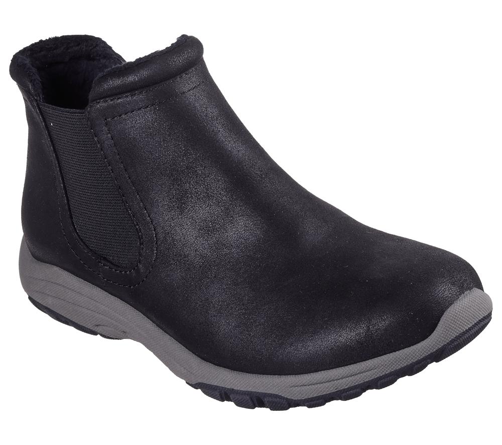 Women Skechers Relaxed Fit: Reggae Fest 2.0 - New Yorker Boots Black  USA |  2035-PWQHJ