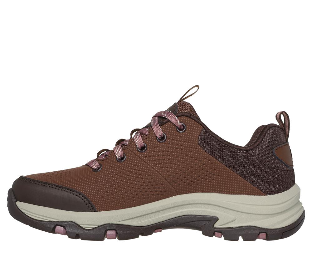 Women Skechers Relaxed Fit: Trego - Trail Destiny Sneakers Tan / Brown  USA |  2847-YGVUP