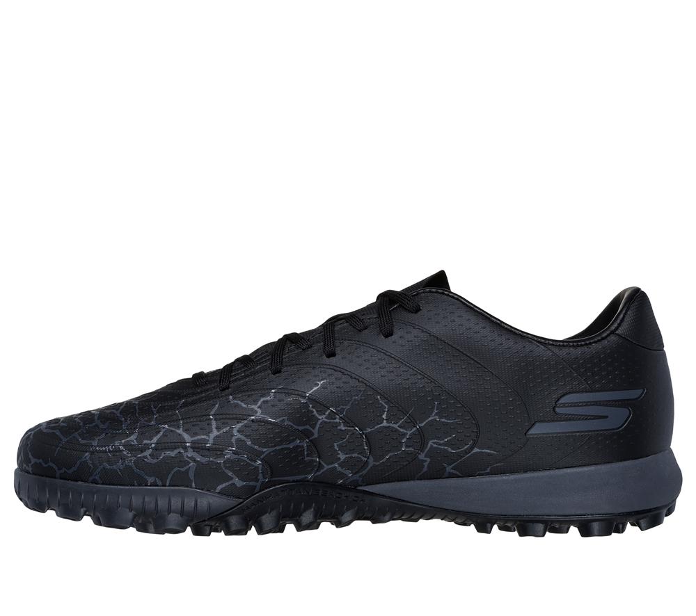 Women Skechers SKX_1.5 Academy TF Lace Up Shoes Black / Silver  USA |  9418-OPNZR