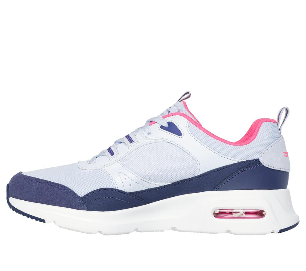 Women Skechers Skech-Air Court - Retro Avenue Sneakers Blue / Multicolor  USA |  3061-IGAEZ