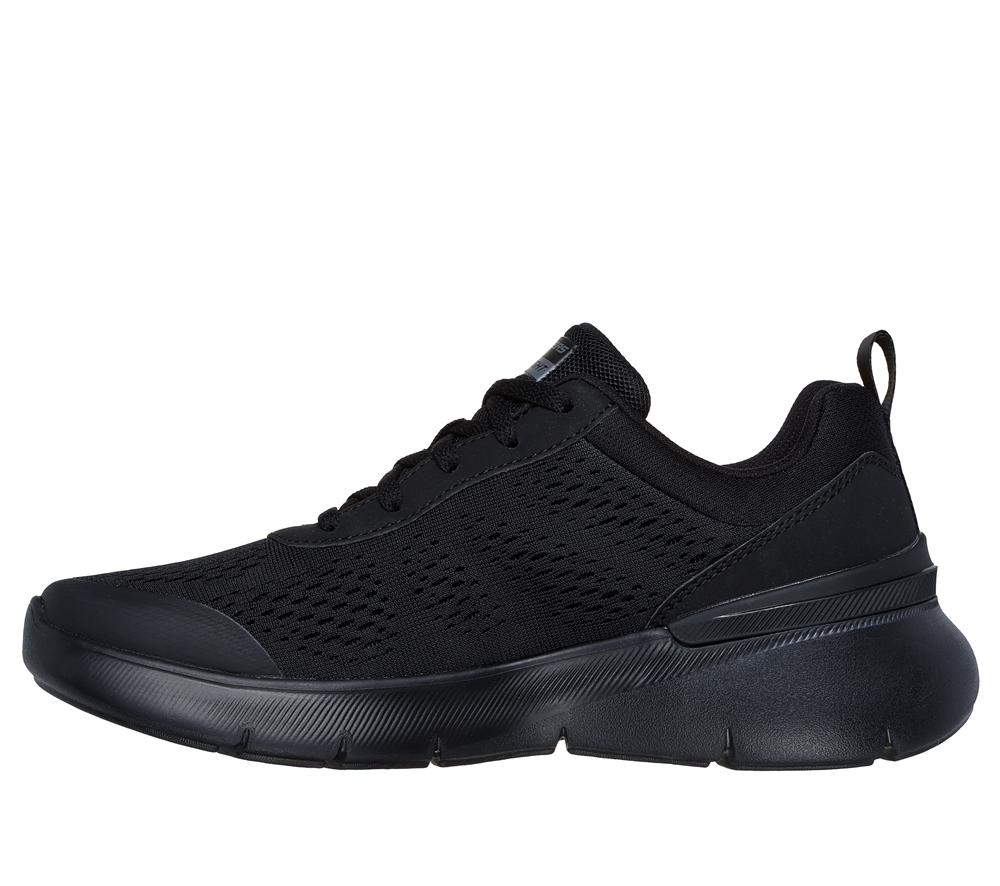 Women Skechers Skech-Air Dynamight 2.0 - New Heights Lace Up Shoes Black  USA |  4735-ZXIDW