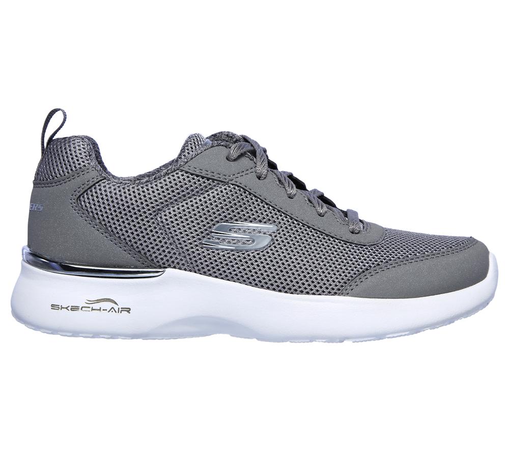 Women Skechers Skech-Air Dynamight - Fast Sneakers Grey  USA |  5973-FHBZU