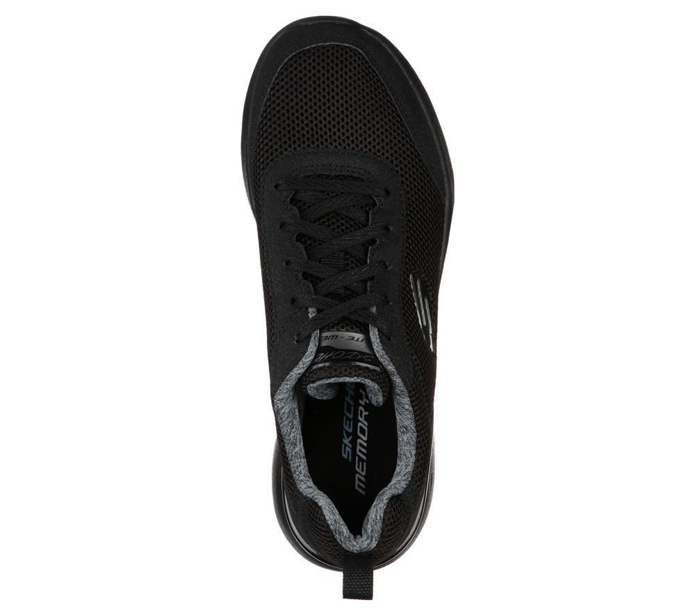 Women Skechers Skech-Air Dynamight - Fast Sneakers Black  USA |  3860-BHLSO