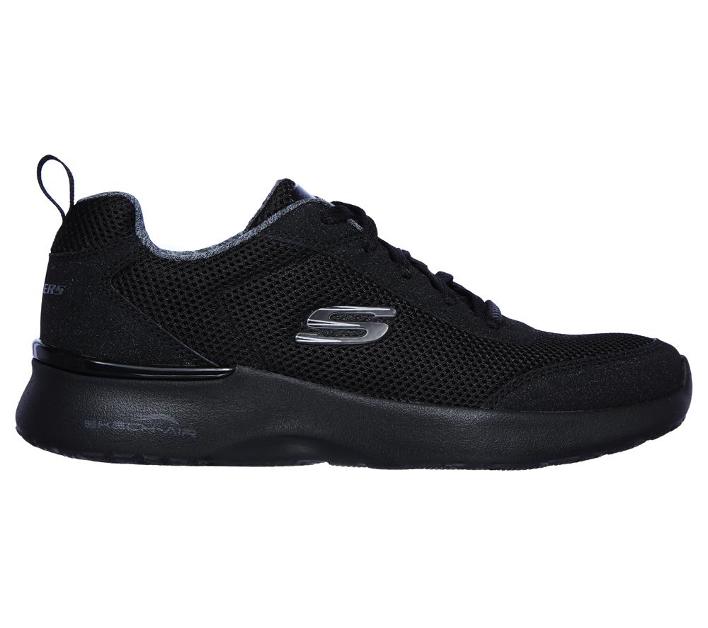 Women Skechers Skech-Air Dynamight - Fast Sneakers Black  USA |  3860-BHLSO
