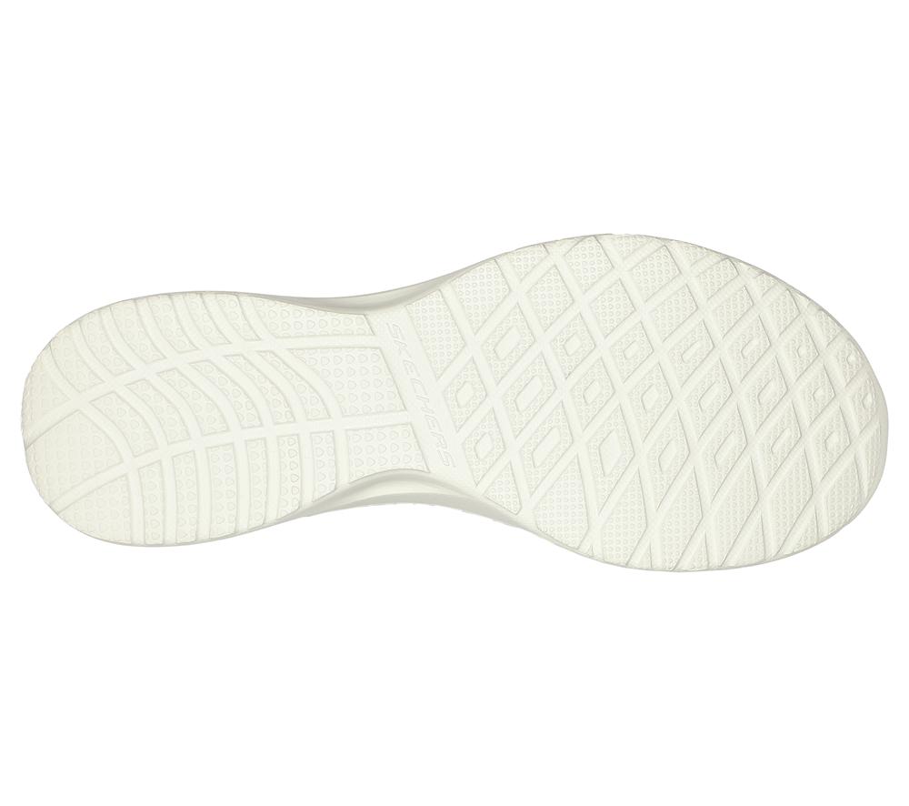Women Skechers Skech-Air Dynamight - Perfect Steps Slip On Shoes Black / White  USA |  8057-PVXJK