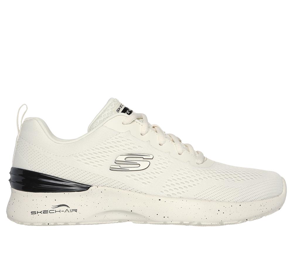 Women Skechers Skech-Air Dynamight - So Sleek Sneakers Natural / Black  USA |  7209-NYBMX