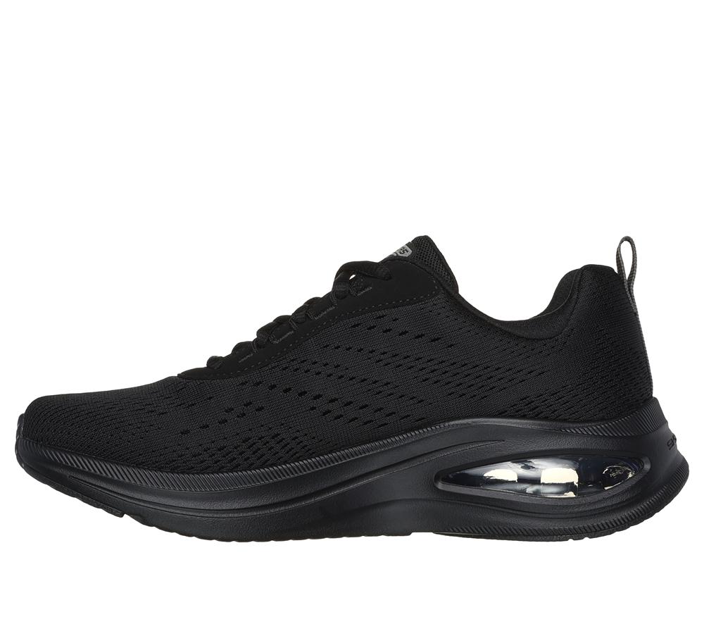 Women Skechers Skech-Air Meta - Aired Out Sneakers Black  USA |  8635-LXGTO