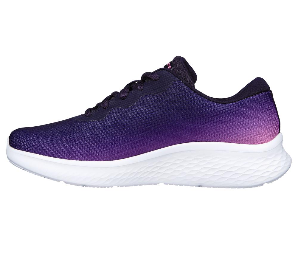 Women Skechers Skech-Lite Pro - Fade Out Lace Up Shoes Navy / Hot Pink  USA |  9321-KMHYD