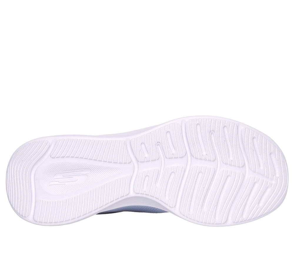 Women Skechers Skech-Lite Pro - Fade Out Lace Up Shoes Black / White  USA |  1624-OLCZF