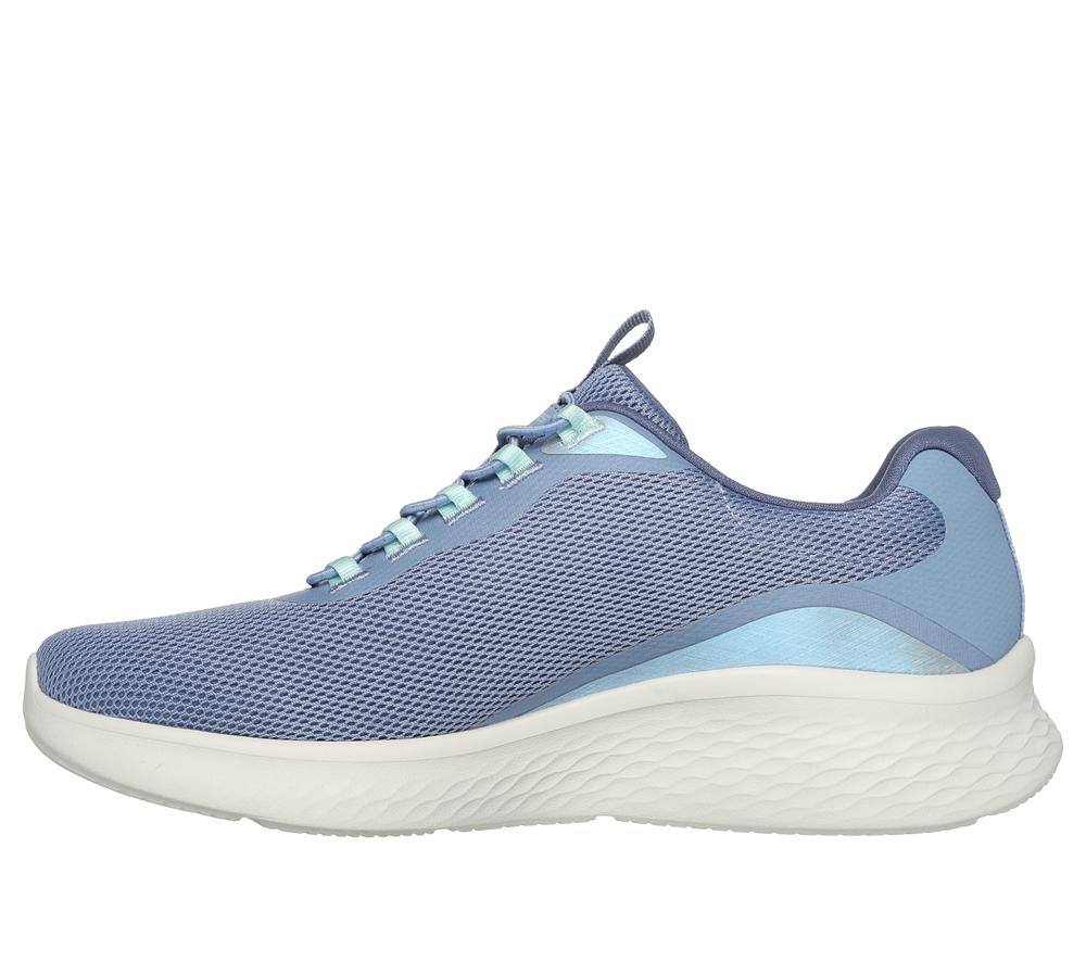 Women Skechers Skech-Lite Pro - Glimmer Me Slip On Shoes Slate Light Navy Blue  USA |  8150-LZWRA